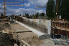 Juli 2008 - Fundamente Stützwände entstehen - erste Stützwände errichtet