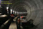 Ausbau der Infrastruktur TBM Vortrieb im Westtunnel