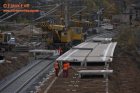 Montage Bahnsteige Leipzig-Leutzsch