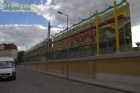 Graffitigestaltung Schallschutzwände in Leipzig Lindenau
