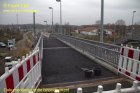 November 2012 - Montage Zugangsbrücken Bahnsteig Leutzsch