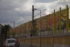 Graffitigestaltung Schallschutzwände in Leipzig Lindenau fertig gestellt
