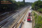 Neubau Bahnsteige S-Bahn Trasse nach Grnau