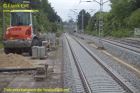 Gleisbau an S-Bahn Strecke nach Grnau abgeschlossen